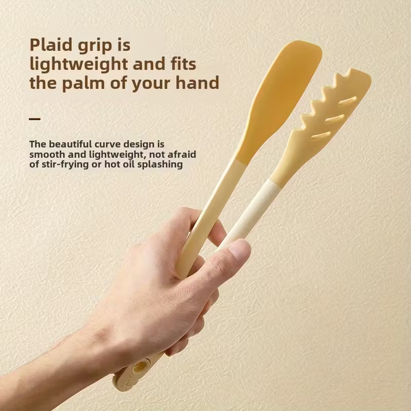 Silicone clips, detachable kitchen grill tongs, steak flipping tongs