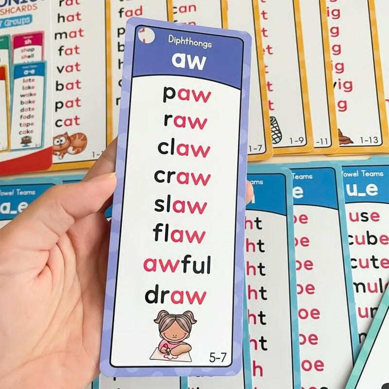 🔥Hot Sale 50% OFF🔥Phonics Word List Card Set