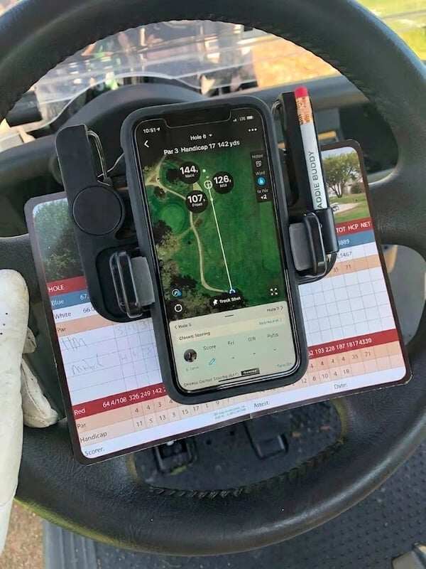 🌟⛳Seasonal offers🌟⛳ Golf cart steering wheel phone holder