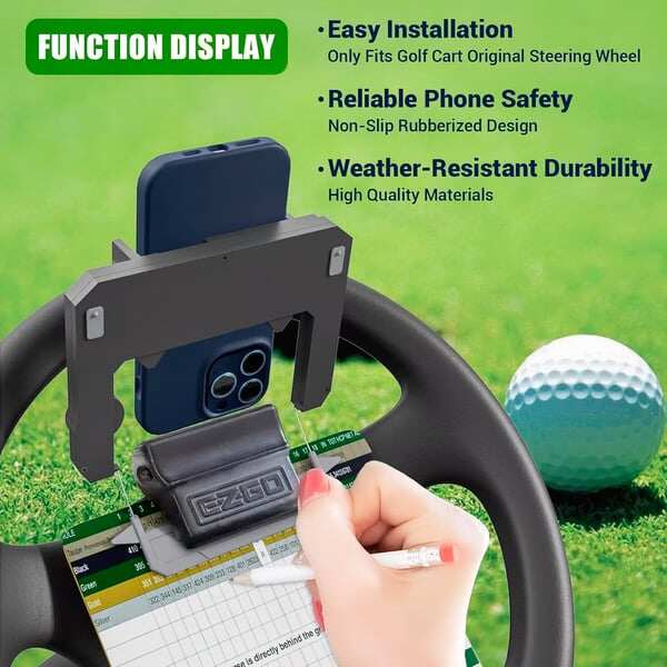 🌟⛳Seasonal offers🌟⛳ Golf cart steering wheel phone holder