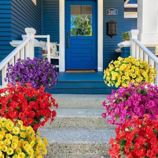 💥 Hot Sale 🌟 UV Resistant Artificial Petunia Flowers