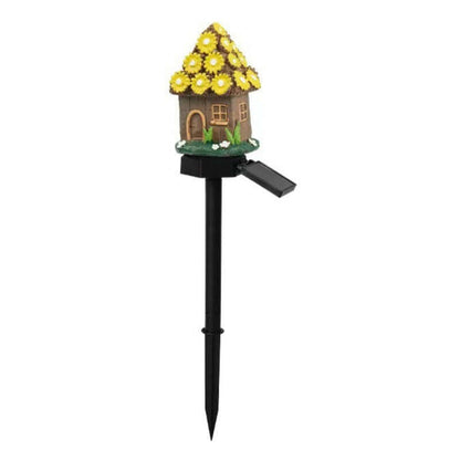 💥 Hot Sale 🌟 LED Solar-Powered Resin House Light