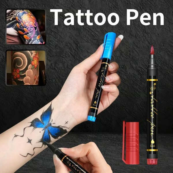 🔥Hot Sale 50% OFF🔥15 Colors Temporary Tattoo Markers