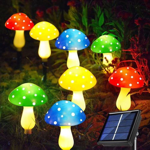 💥 Hot Sale 🌟 Waterproof Solar Mushroom Lamp