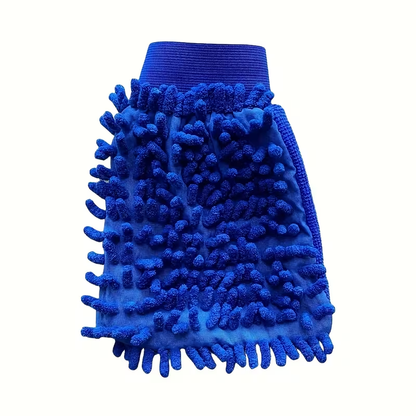 A pair of multi-functional chenille cleaning gloves, highly absorbent and dustproof.