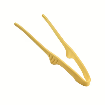 Multifunctional silicone non-slip barbecue food tongs and bread tongs