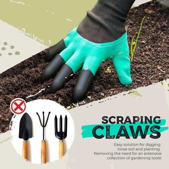 🛫Free Shipping👍Buy 3 (Get 2 Free )🧤Gardening Claw Protective Gloves